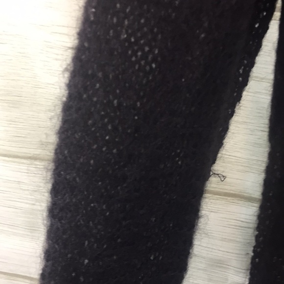 Eileen Fisher black mohair duster cardigan PM - Picture 11 of 13